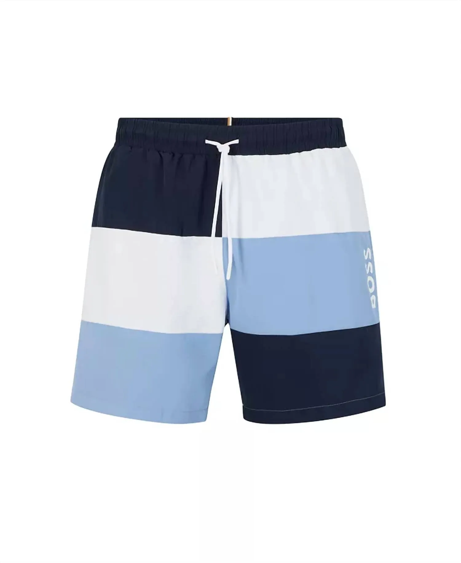 Standard Court Color Block Swim Trunks In Blue
