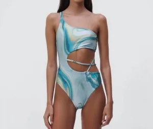 Storm One Piece Swimwear In Mable Print