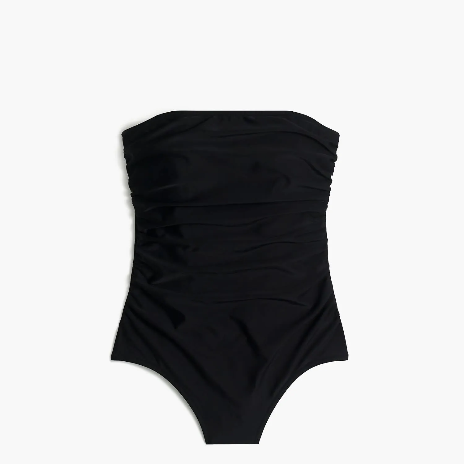 Strapless One-Piece Swimsuit In Black