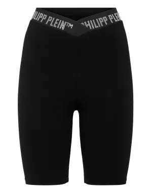 Super High Waist Shorts Stones Philipp Plein TM