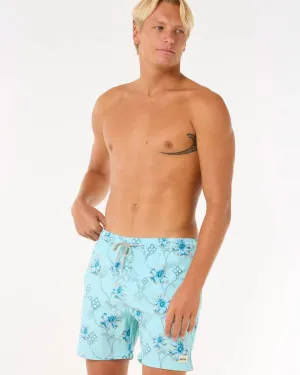Surf Revival Floral Volley 16" Boardshorts