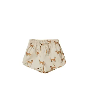 swim trunk || leopard