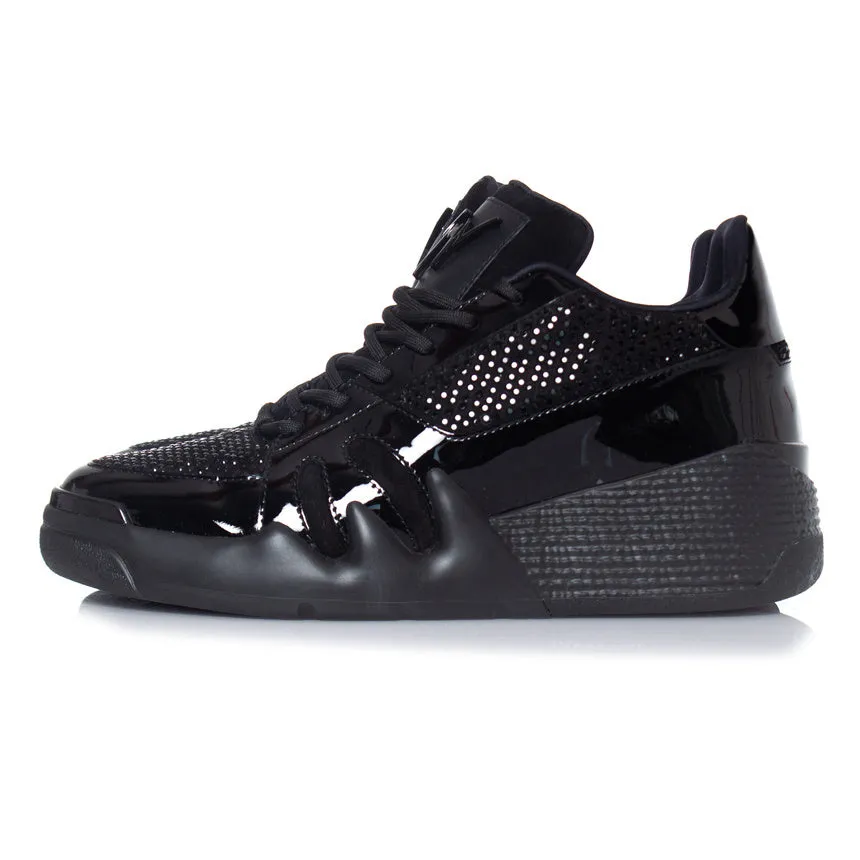 TALON black trainers with rhinestones