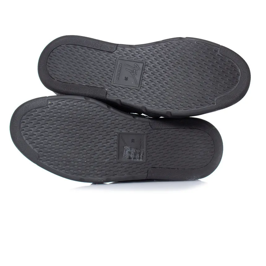 TALON black trainers with rhinestones