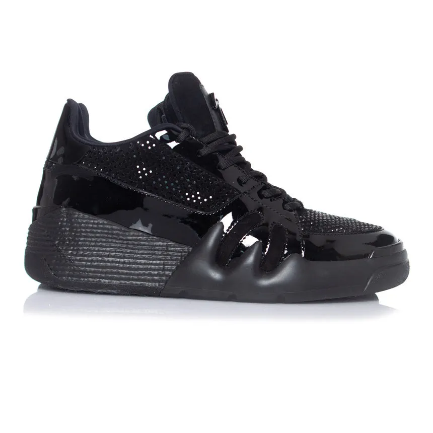 TALON black trainers with rhinestones