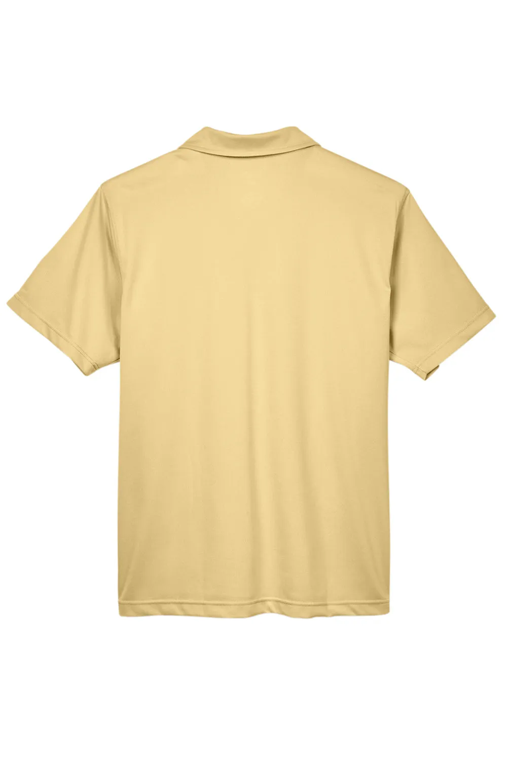 Team 365 Mens Command Performance Moisture Wicking Short Sleeve Polo Shirt - Vegas Gold
