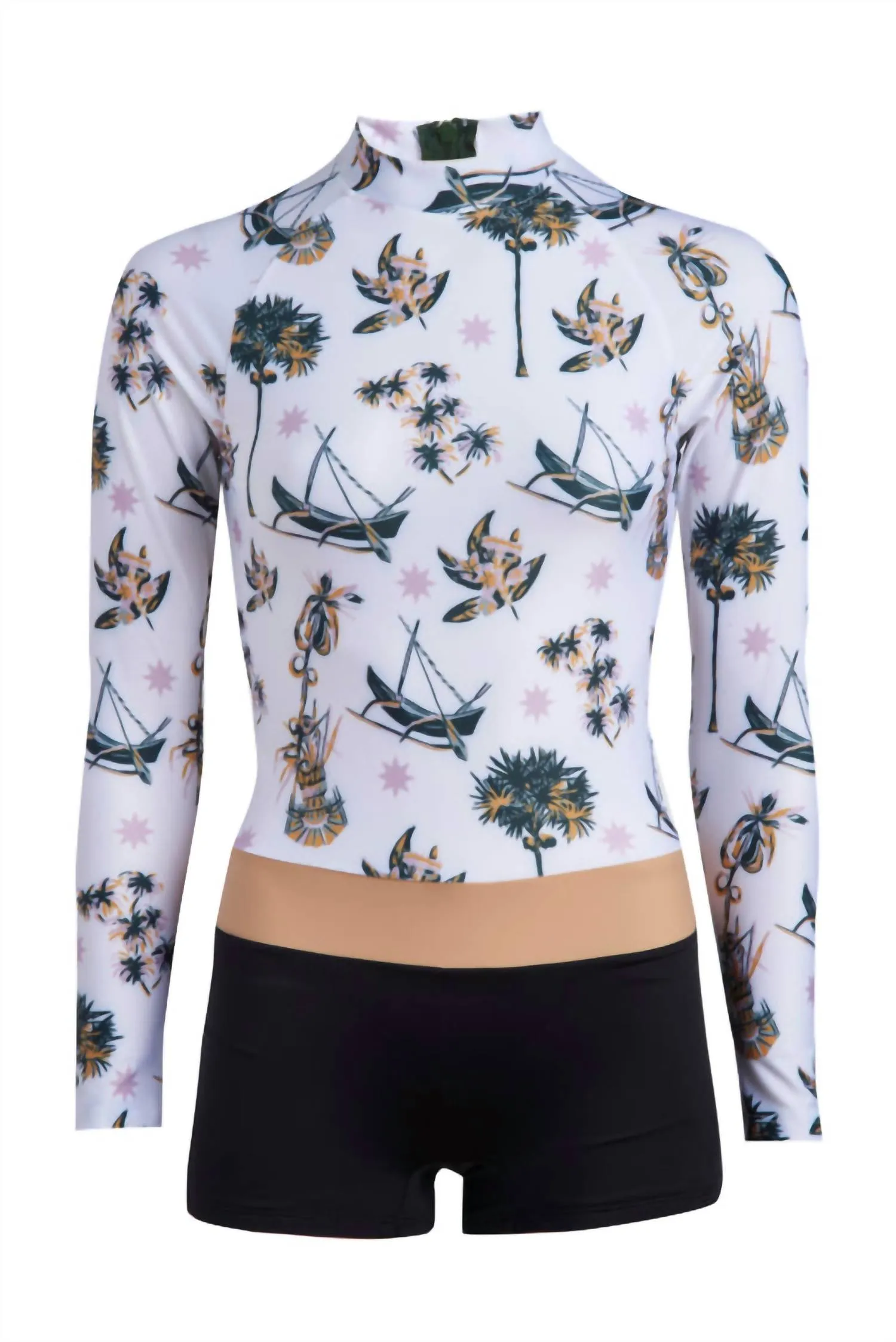 The Lauren Wetsuit In Seminyak - Dune - Noir
