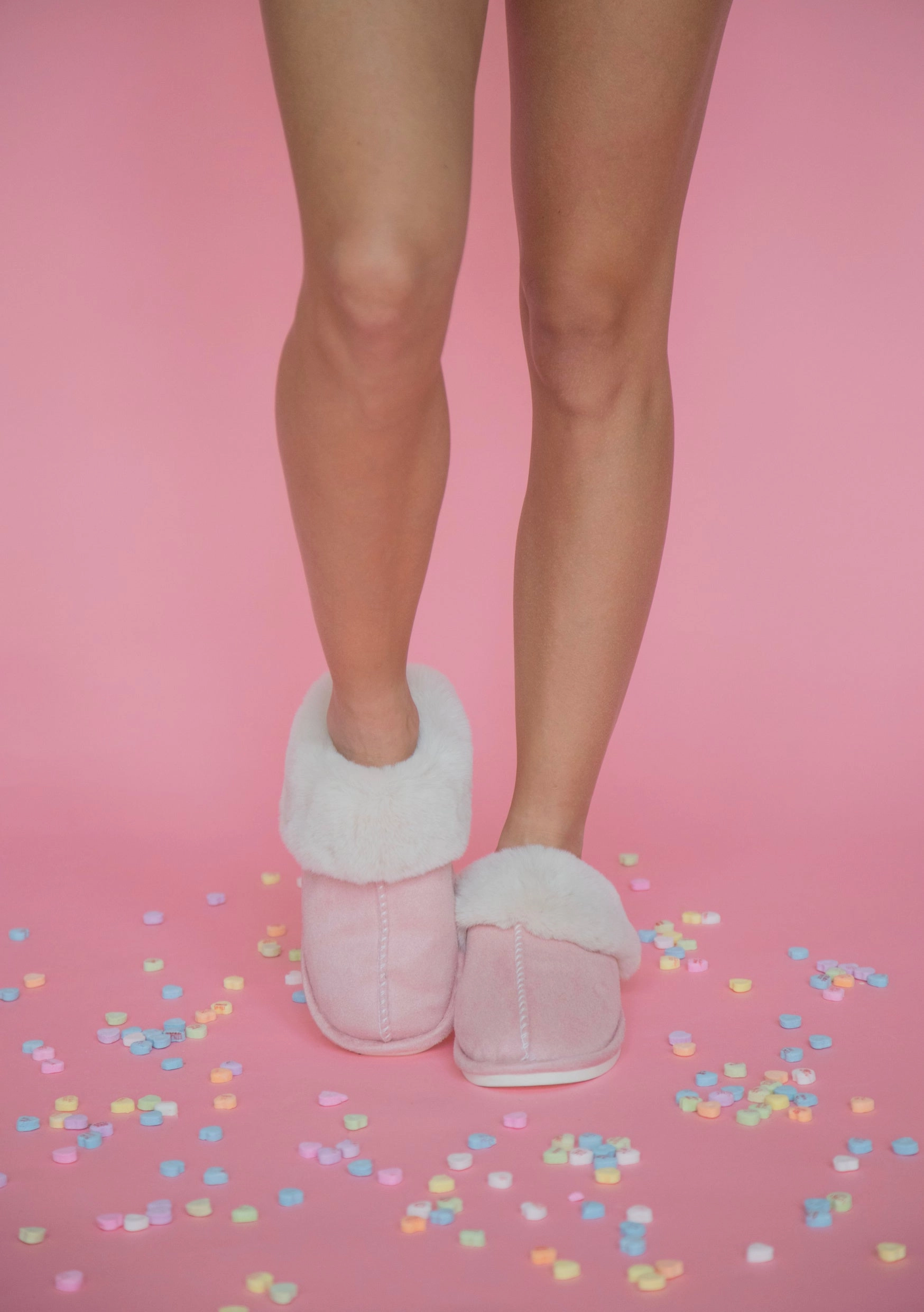 Toasty Up Slippers In Pink
