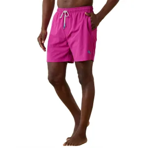 Tommy Bahama 6-Inch Naples Bay Swim Trunks - Fuchsia Red Mens Tommy Bahama