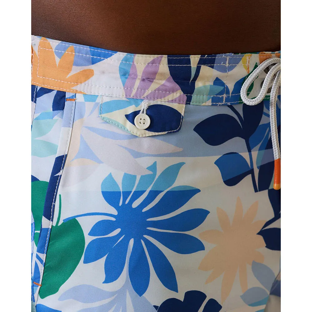 Tommy Bahama 6-Inch Rialto Luau Oasis Swim Trunks - Light Sky Mens Tommy Bahama