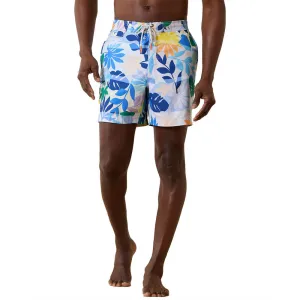 Tommy Bahama 6-Inch Rialto Luau Oasis Swim Trunks - Light Sky Mens Tommy Bahama