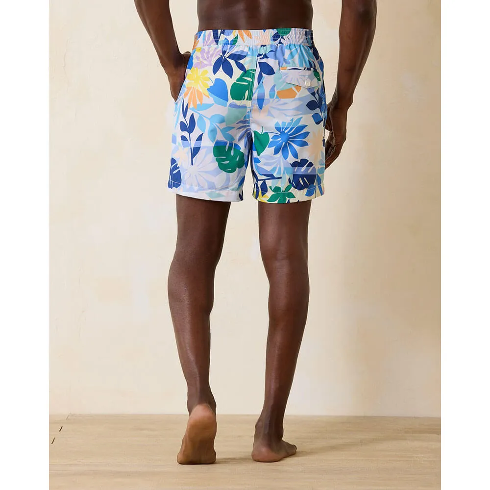 Tommy Bahama 6-Inch Rialto Luau Oasis Swim Trunks - Light Sky Mens Tommy Bahama