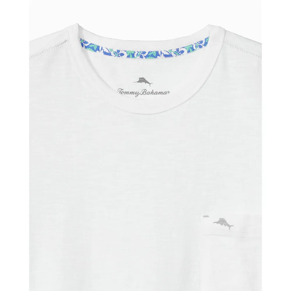 Tommy Bahama Bali Beach Crew T-Shirt - White* Mens Tommy Bahama