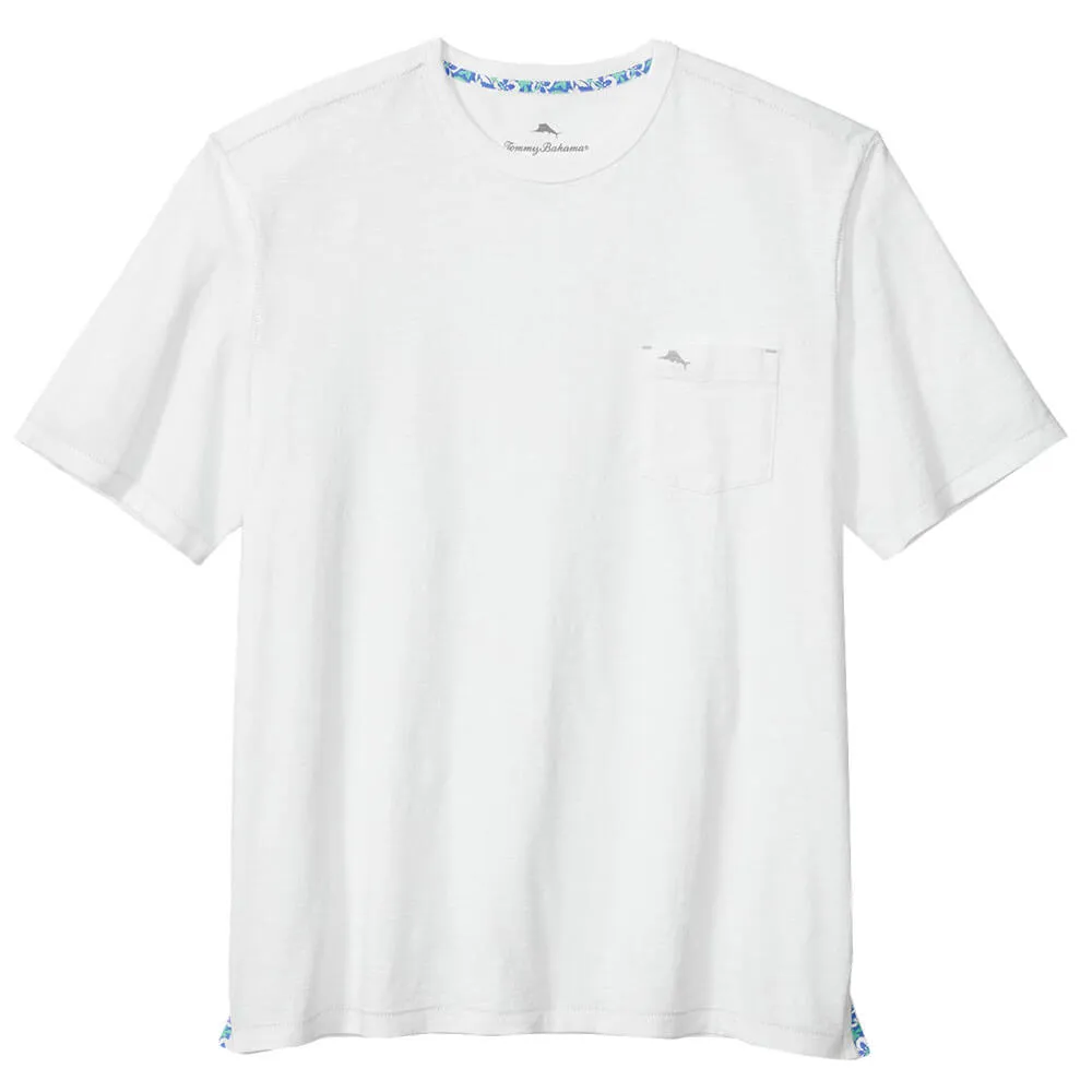 Tommy Bahama Bali Beach Crew T-Shirt - White* Mens Tommy Bahama