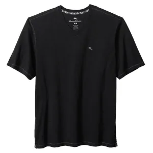 Tommy Bahama Bali Beach Vee T-Shirt - Black Mens Tommy Bahama