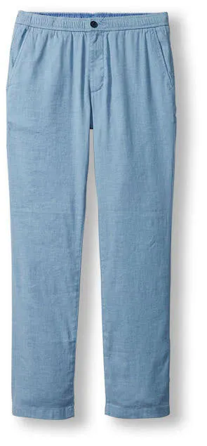 Tommy Bahama Beach Coast Linen Blend Pull On Pants - Port Side Blue Mens Tommy Bahama