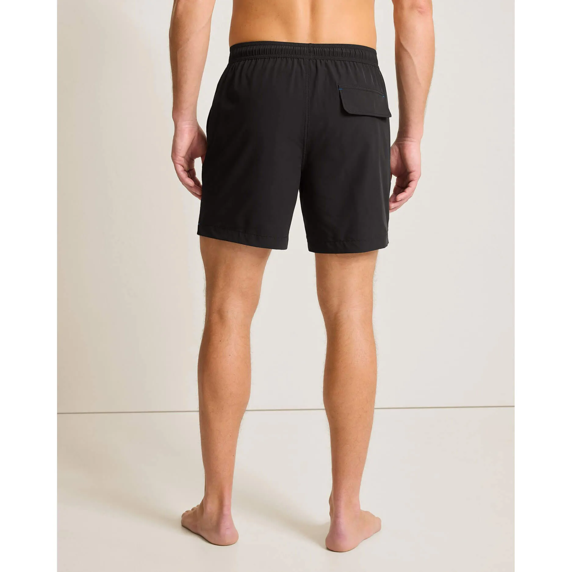 Tommy Bahama Men's 6-Inch Naples Valley Swim Trunks - Black Mens Tommy Bahama