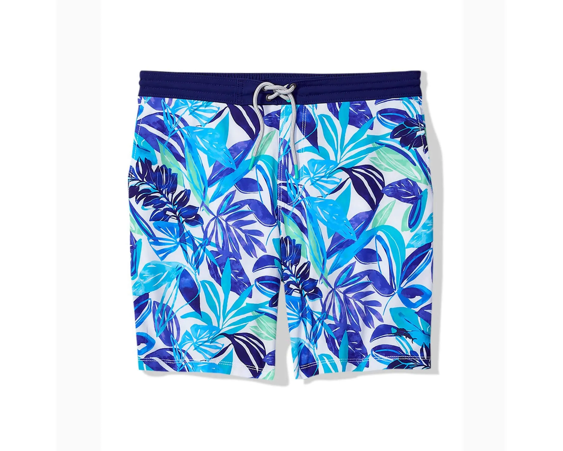 Tommy Bahama Men's 8-Inch Baja Marina Swim Trunks - Beach Glass Blue Mens Tommy Bahama