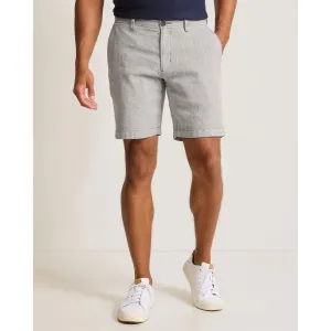 Tommy Bahama Men's 9-Inch Beach Coast Linen Shorts - Bala Shark Mens Tommy Bahama