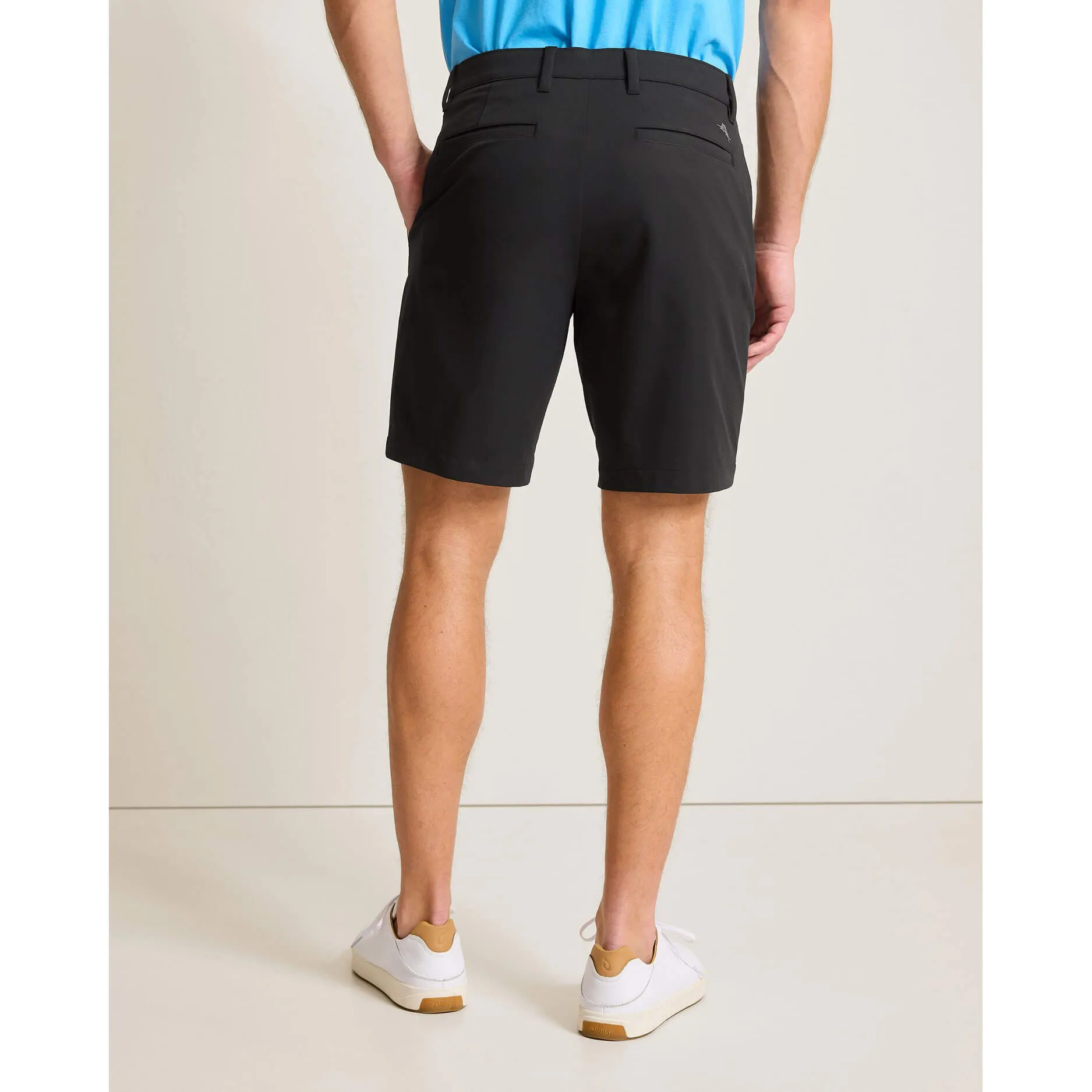 Tommy Bahama Men's IslandZone 9-Inch Barbados Pro Shorts - Black Mens Tommy Bahama