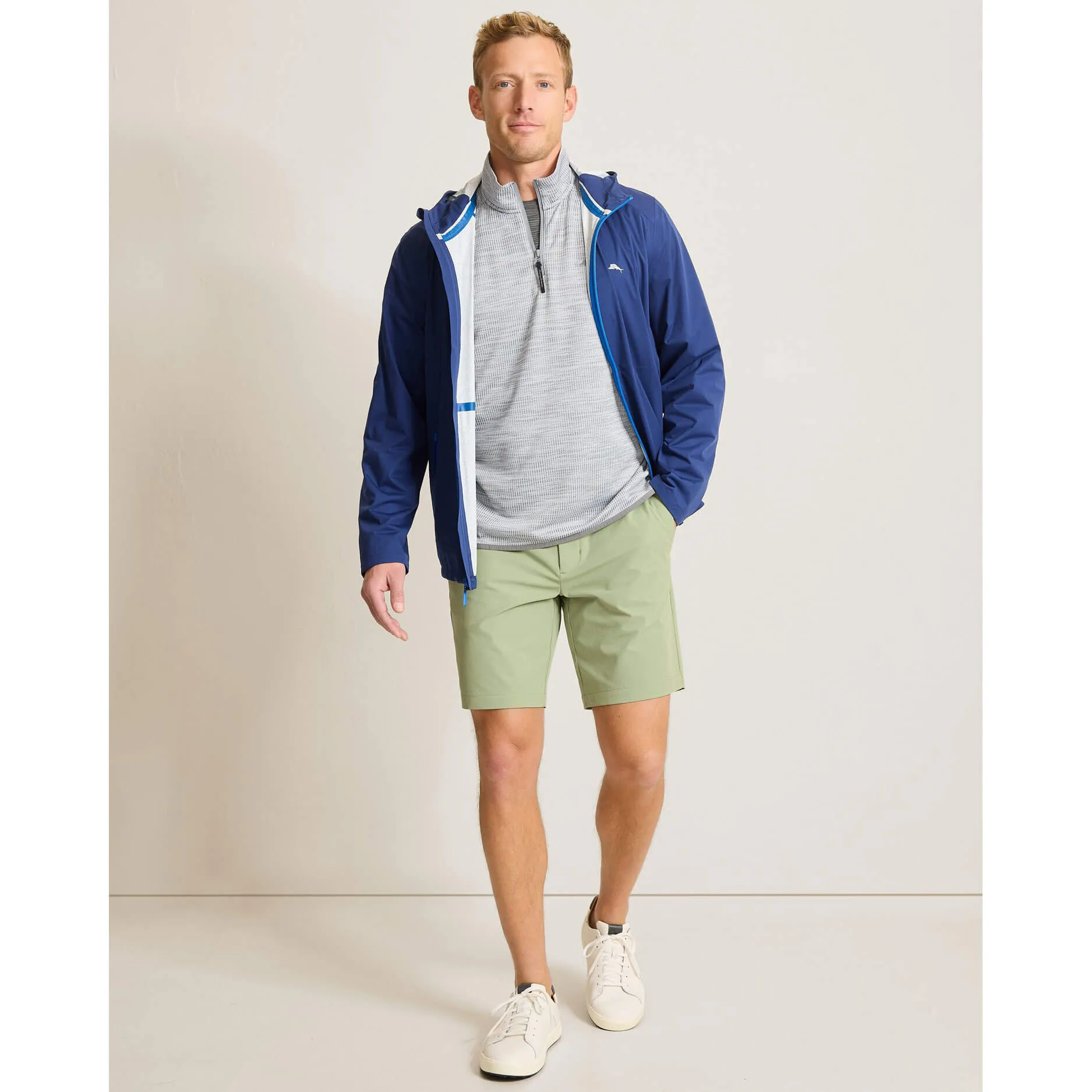Tommy Bahama Men's IslandZone 9-Inch Barbados Pro Shorts - Sea Pine Mens Tommy Bahama