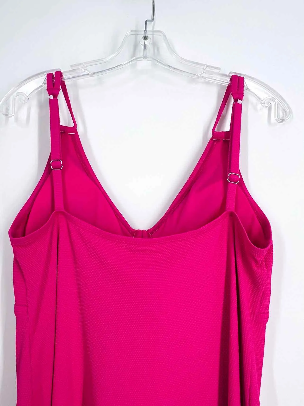 Tommy Bahama Size M Pink Tie Front Textured Swimwear Coverup