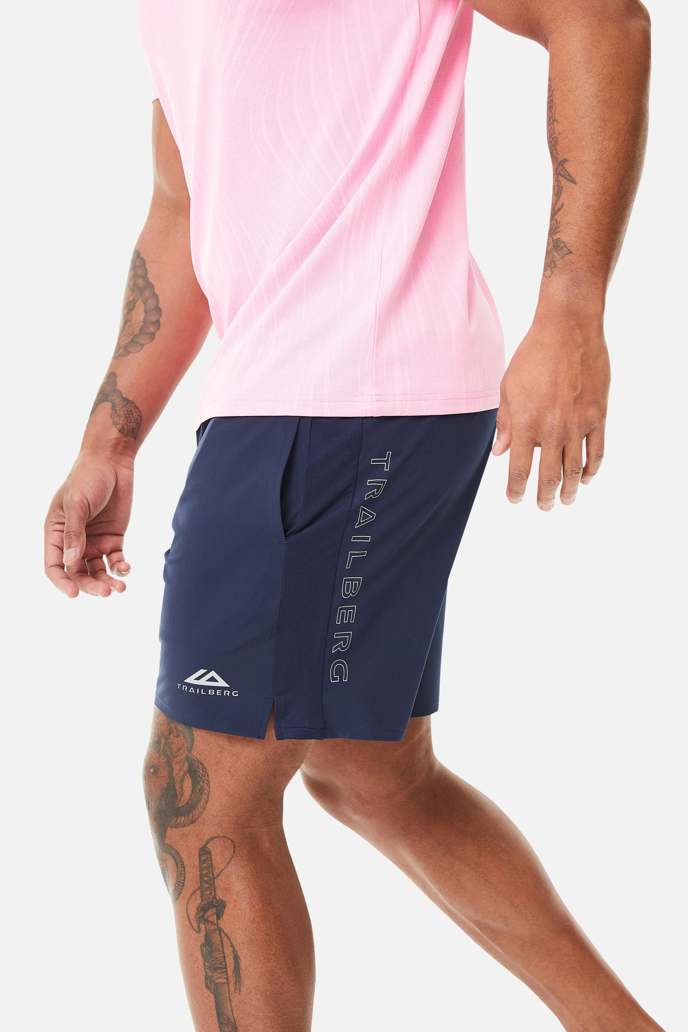 Trailberg Vertex Jacquard Short - Navy