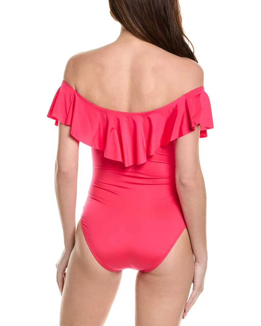 Trina Turk Monaco Ruffle One-Piece