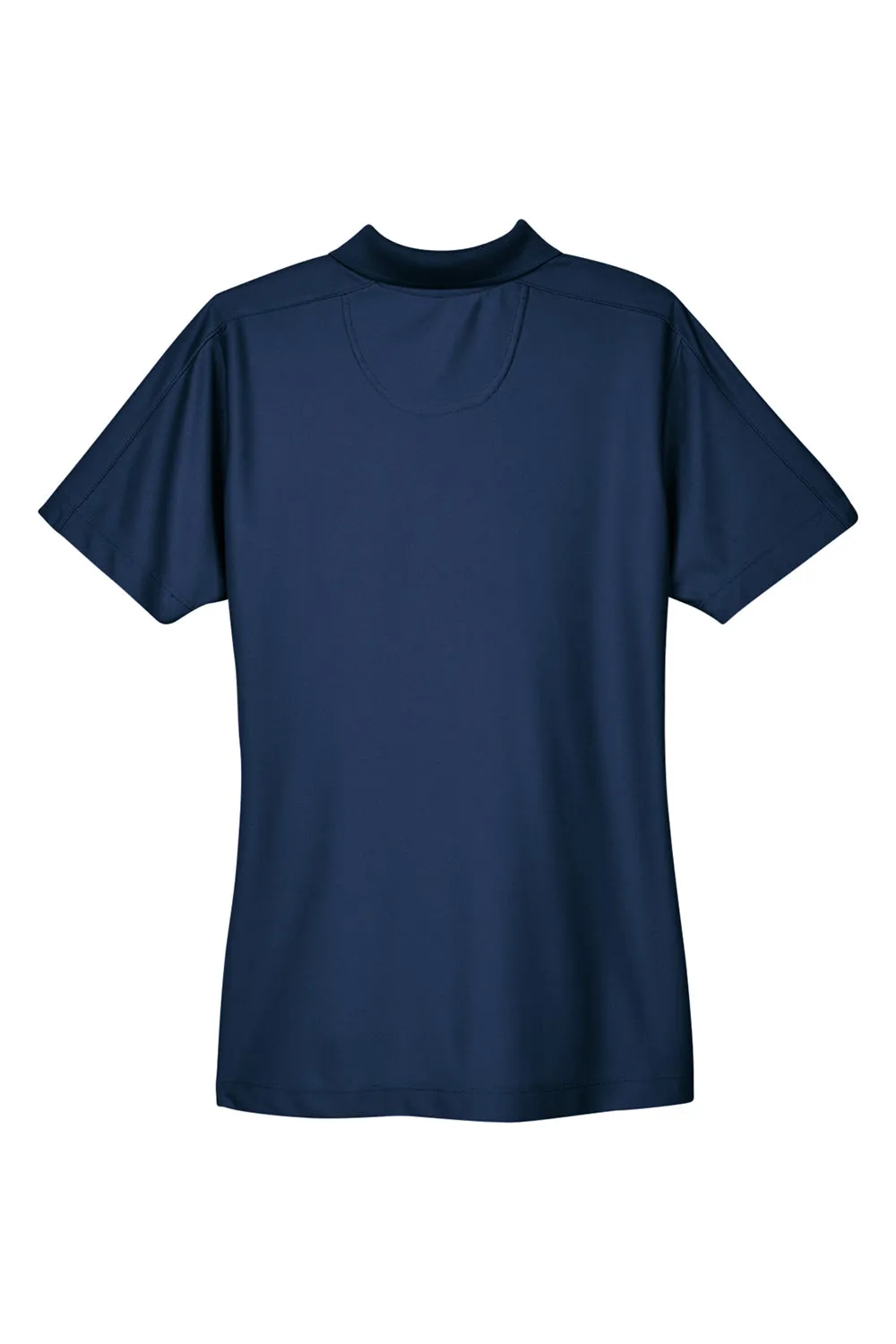 UltraClub Womens Cool & Dry Elite Performance Moisture Wicking Short Sleeve Polo Shirt - Navy Blue