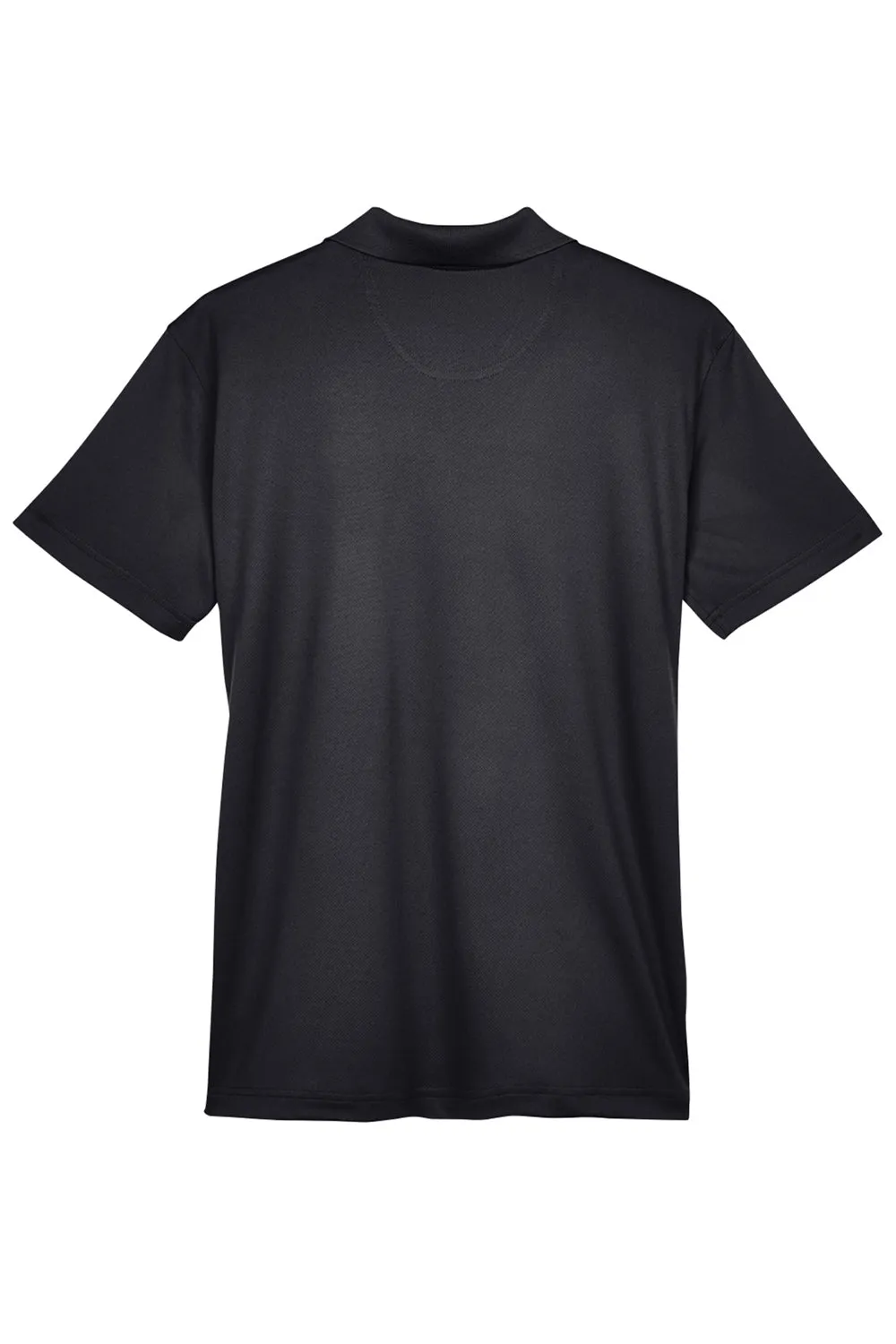 UltraClub Womens Cool & Dry Moisture Wicking Short Sleeve Polo Shirt - Black