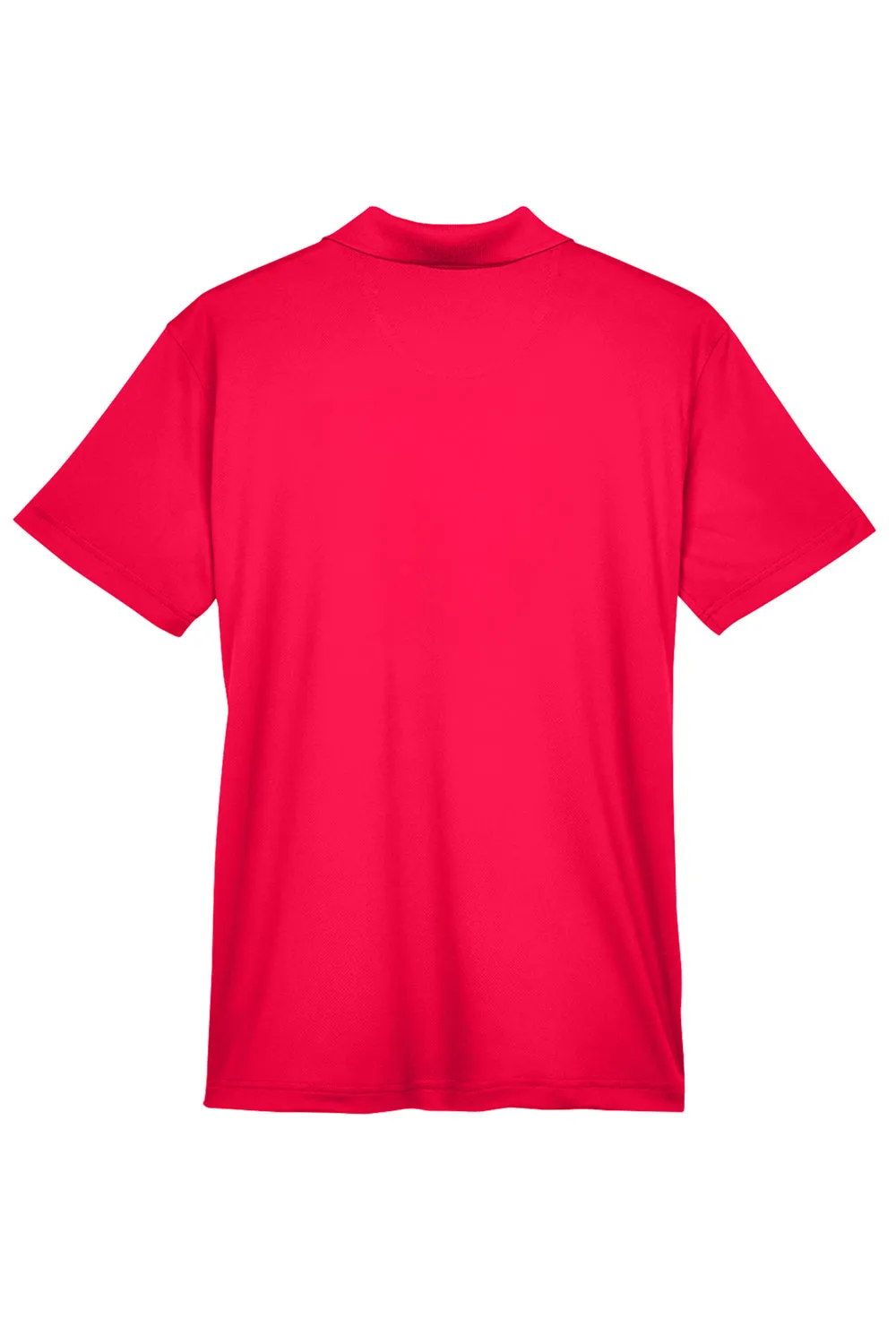 UltraClub Womens Cool & Dry Moisture Wicking Short Sleeve Polo Shirt - Red