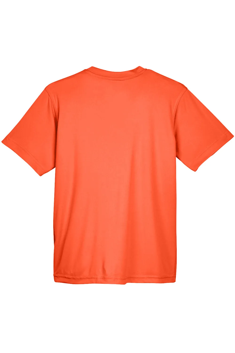 UltraClub Youth Cool & Dry Performance Moisture Wicking Short Sleeve Crewneck T-Shirt - Orange