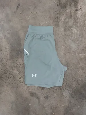 Under Armour Elite Launch Short - Silica Green