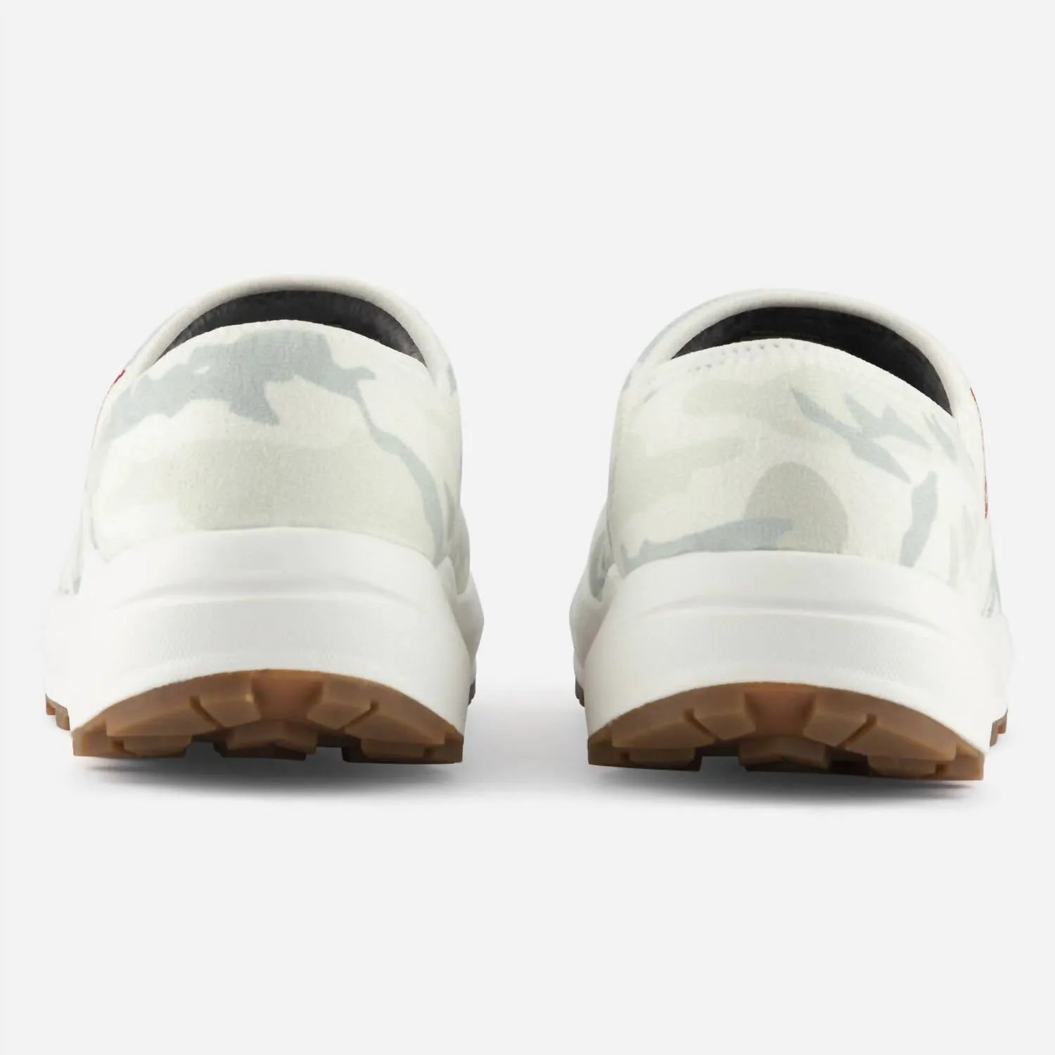 Unisex Chalet Winter Slippers In White Camo