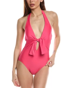 Vince Camuto Halter One-Piece