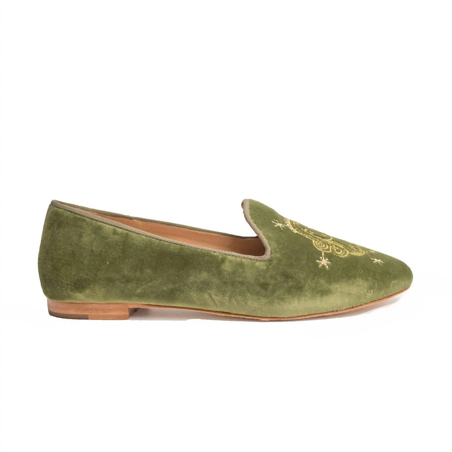 Virgo Slipper In Olive