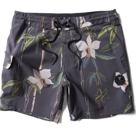 Vissla Canopy 16.5" Floral BoardShorts- Phantom