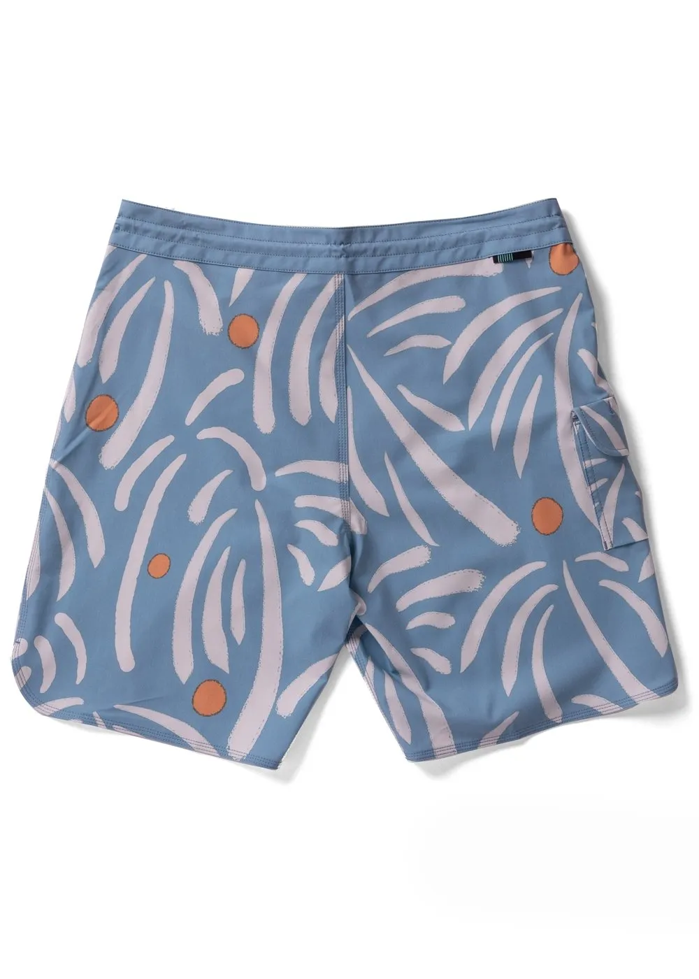 Vissla Primitive Palms 18.5" Boardshorts-Vintage Blue