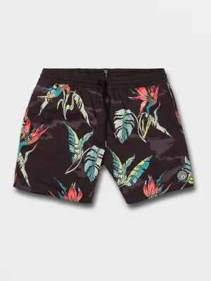 Volcom Beach Bunch Men's Swim Trunks Black Volcom