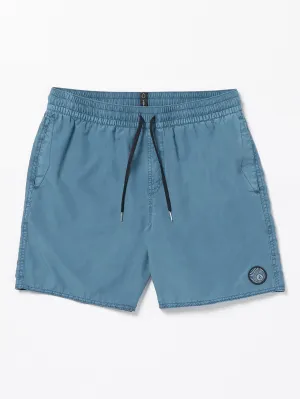 Volcom Center Elastic WaistMen's Swim Trunks Indigo Ridge Volcom