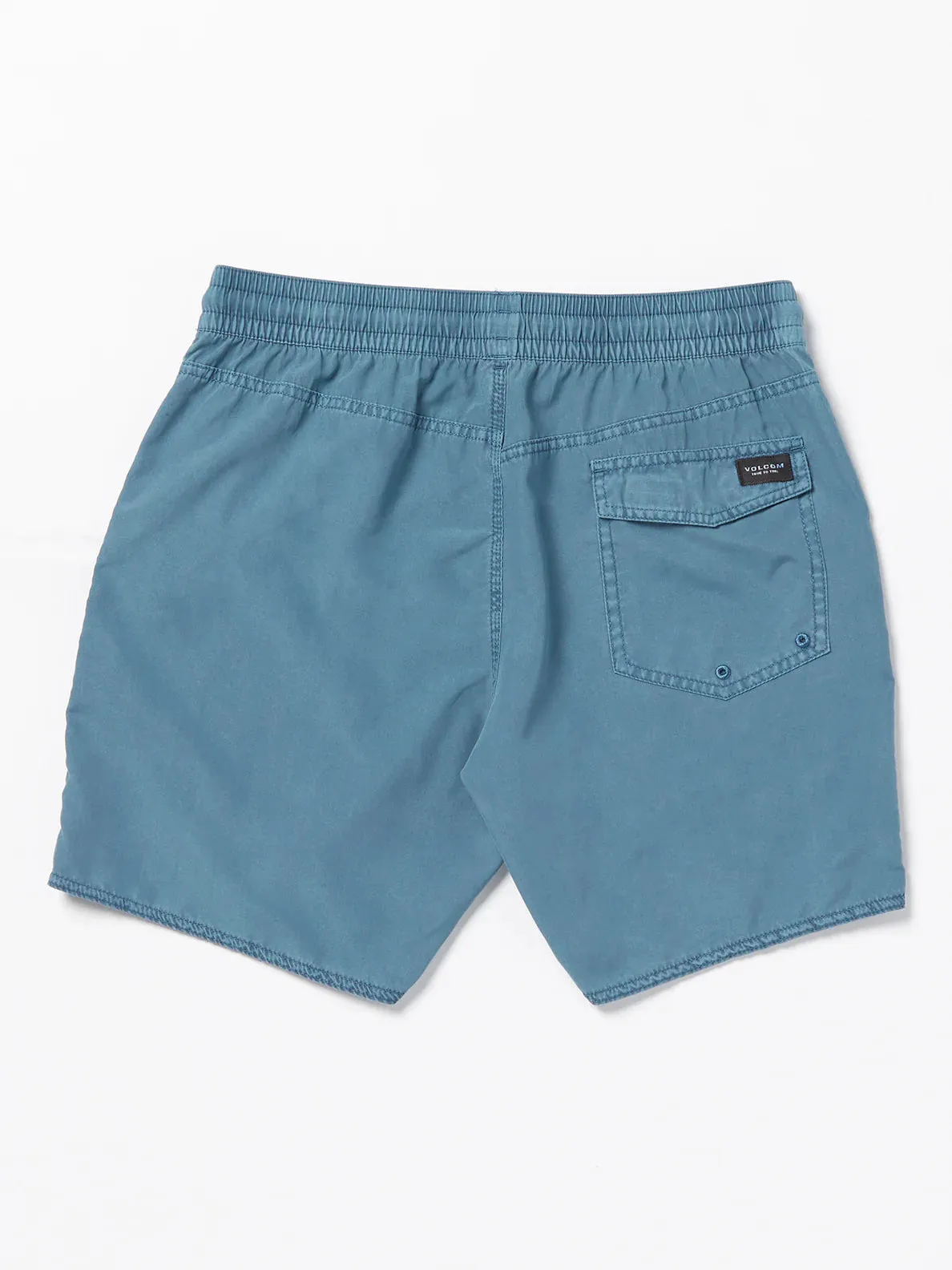 Volcom Center Trunk 17" Elastic  - Indigo Rinse