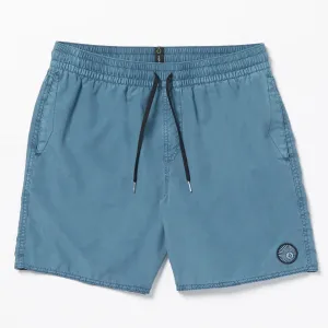 Volcom Center Trunk 17" Elastic  - Indigo Rinse