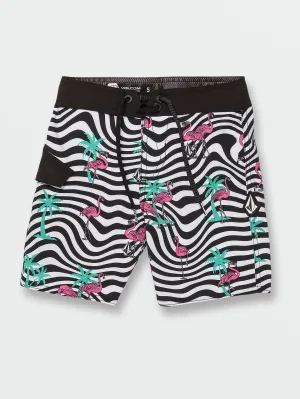 Volcom Flamingbros Mod Trunks White Volcom