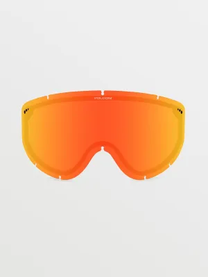 Volcom Footprints Lens Red Chrome Volcom
