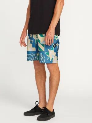 Volcom Geo Stoney Trunks Aged Indigo Volcom