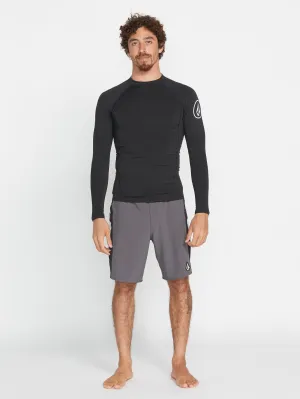 Volcom Hotainer Men's Long Sleeve Shirt Black Volcom
