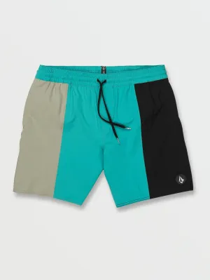 Volcom Lido Liberator Men's Swim Trunks Temple Teal Volcom