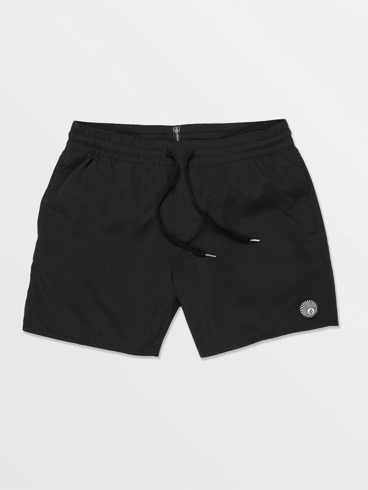 Volcom Lido Solid Men's Swim Trunks Black Volcom