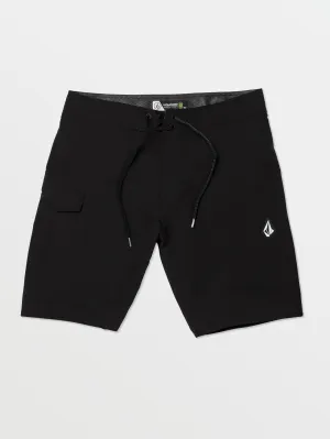 Volcom Lido Solid Mod-Tech Men's Boardshorts Black Volcom