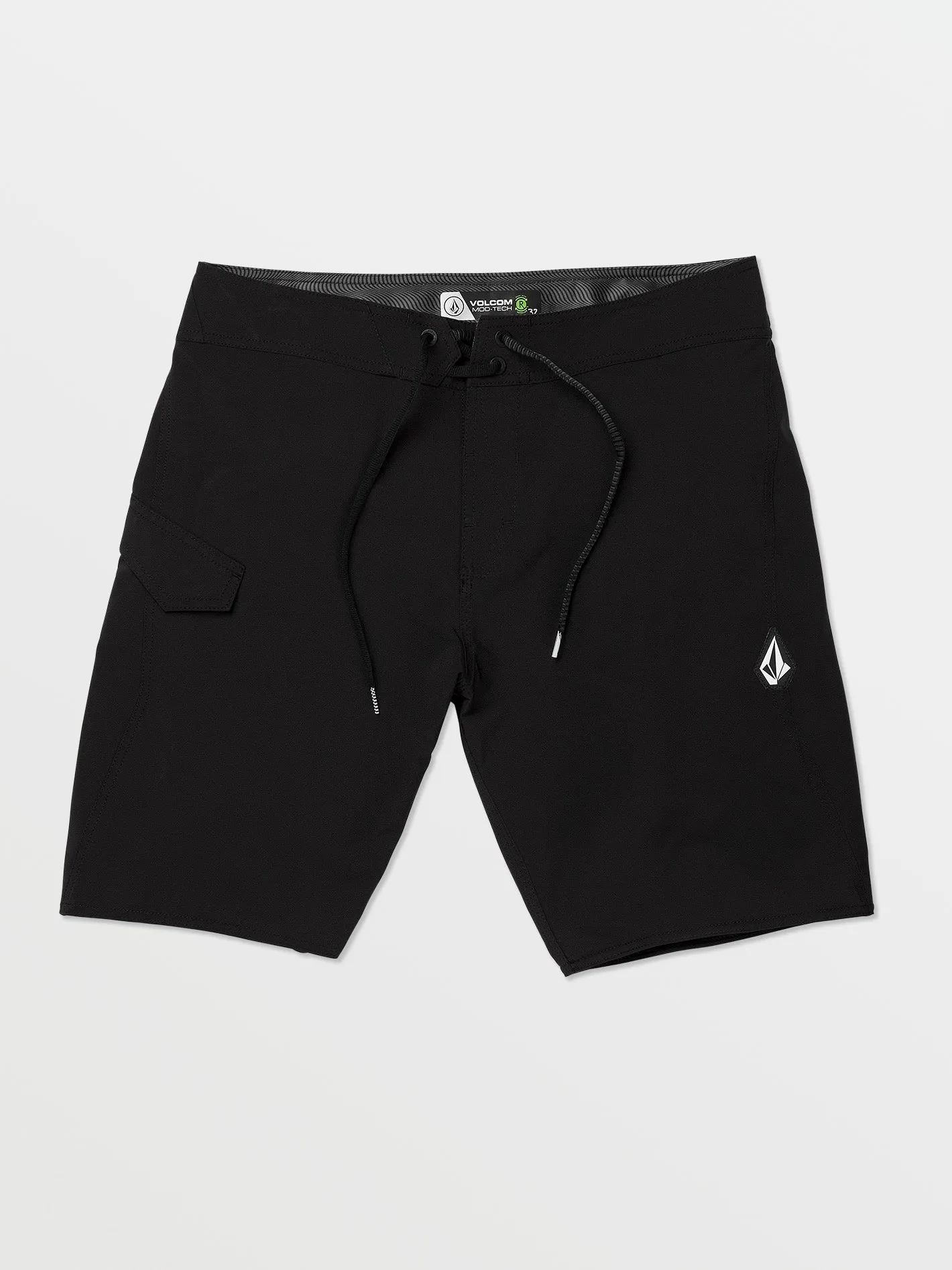Volcom Lido Solid Mod-Tech Men's Boardshorts Black Volcom